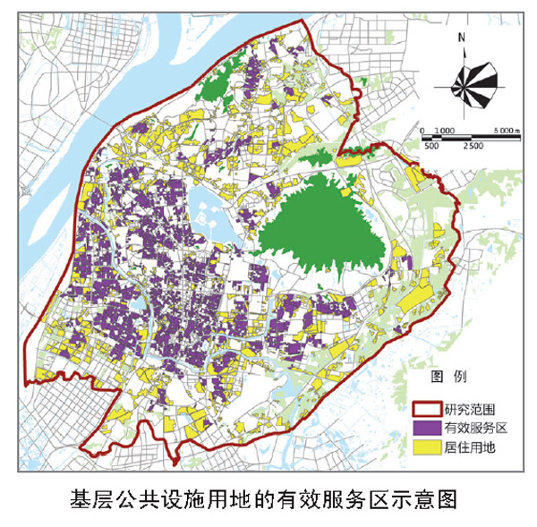【用地规划】南京主城区基层公共设施用地