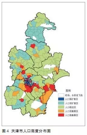 中国人口分布_天津市人口分布