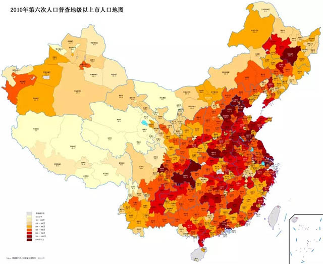 中国城乡人口分布_中国城市人口分布图