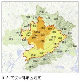 武汉城市圈经济总量_武汉城市圈地图
